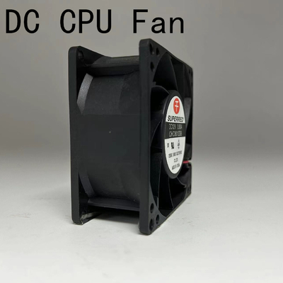 Πλαστικός PBT DC ανεμιστήρας υπολογιστή 0.2A 60x60x10mm CPU ψυκτικός ανεμιστήρας