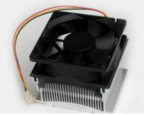 Υψηλής απόδοσης και αξιόπιστη 12V DC CPU Fan πλαστικό PBT 94V0 πλαίσιο
